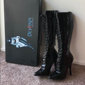 Pleaser Domina Fetish Boots